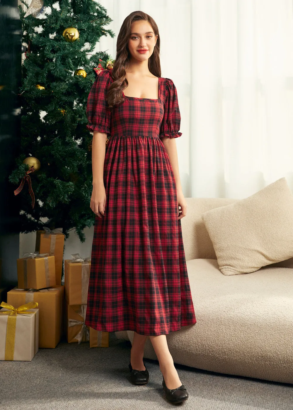 Daydream Midi Fit & Flare Dress sold by Modcloth product image thumbnail 4