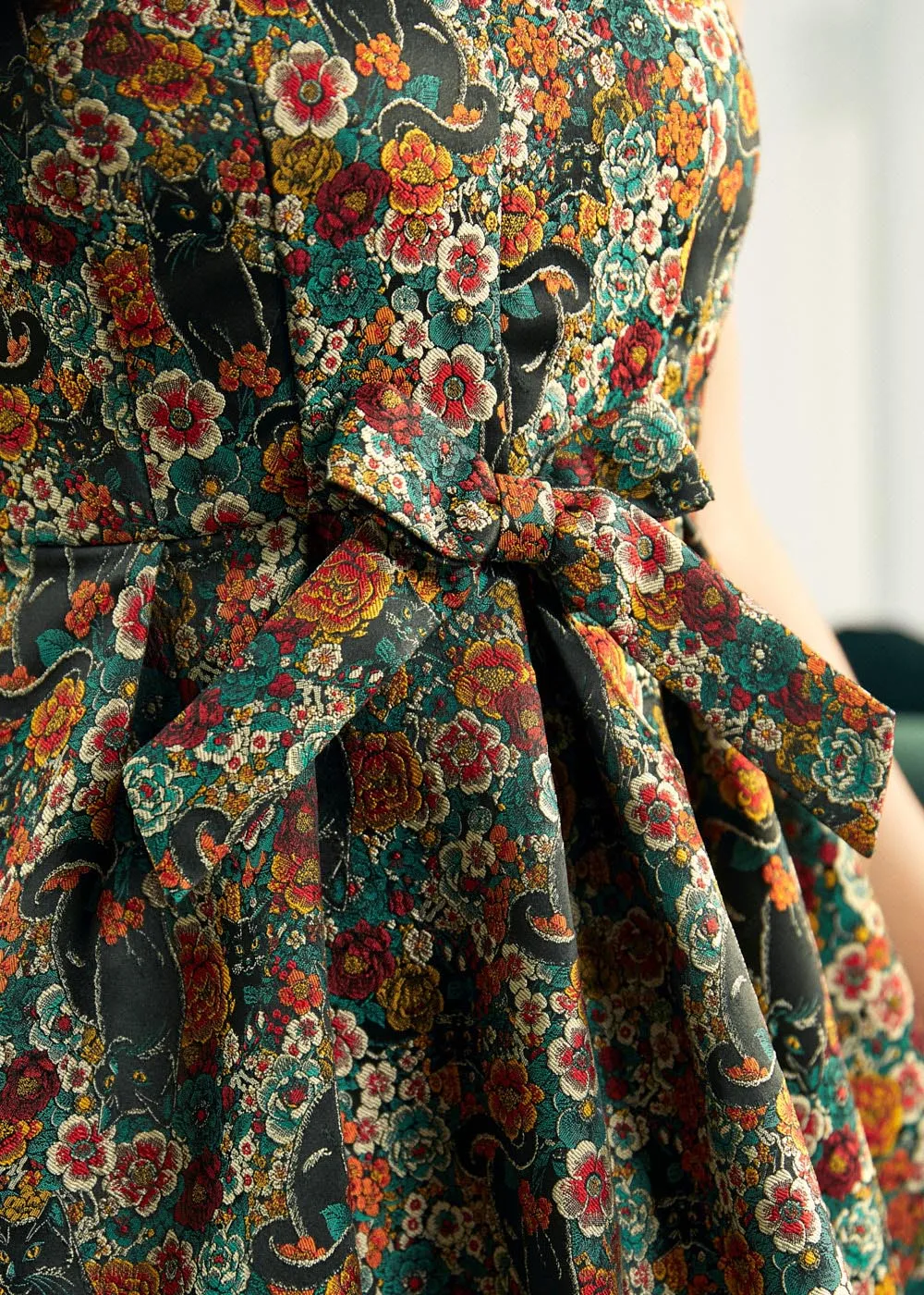 The Purrfectly Poised Fit & Flare Dress sold by Modcloth product image thumbnail 2
