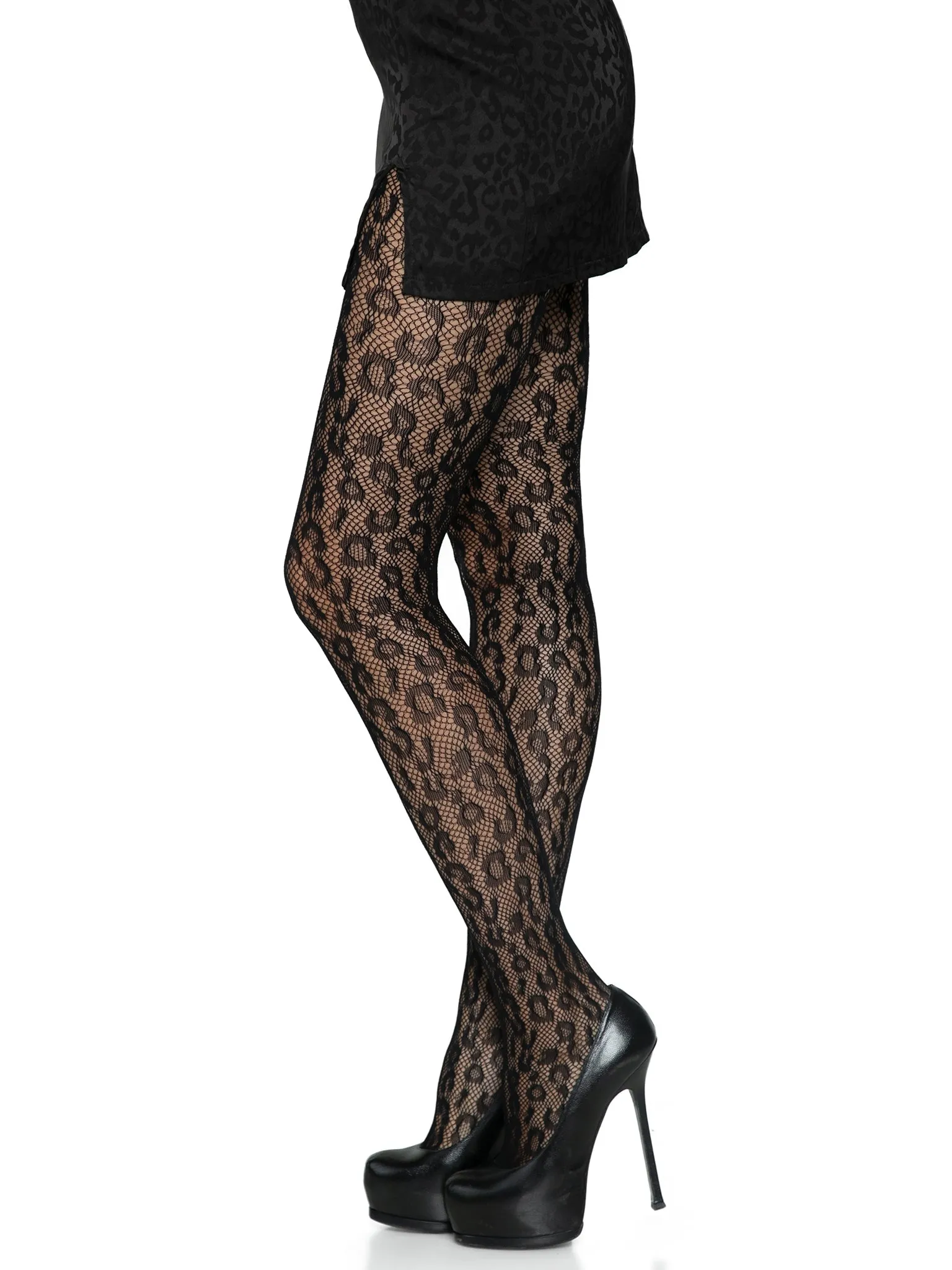 Leopard Net Tights sold by Modcloth product image thumbnail 4