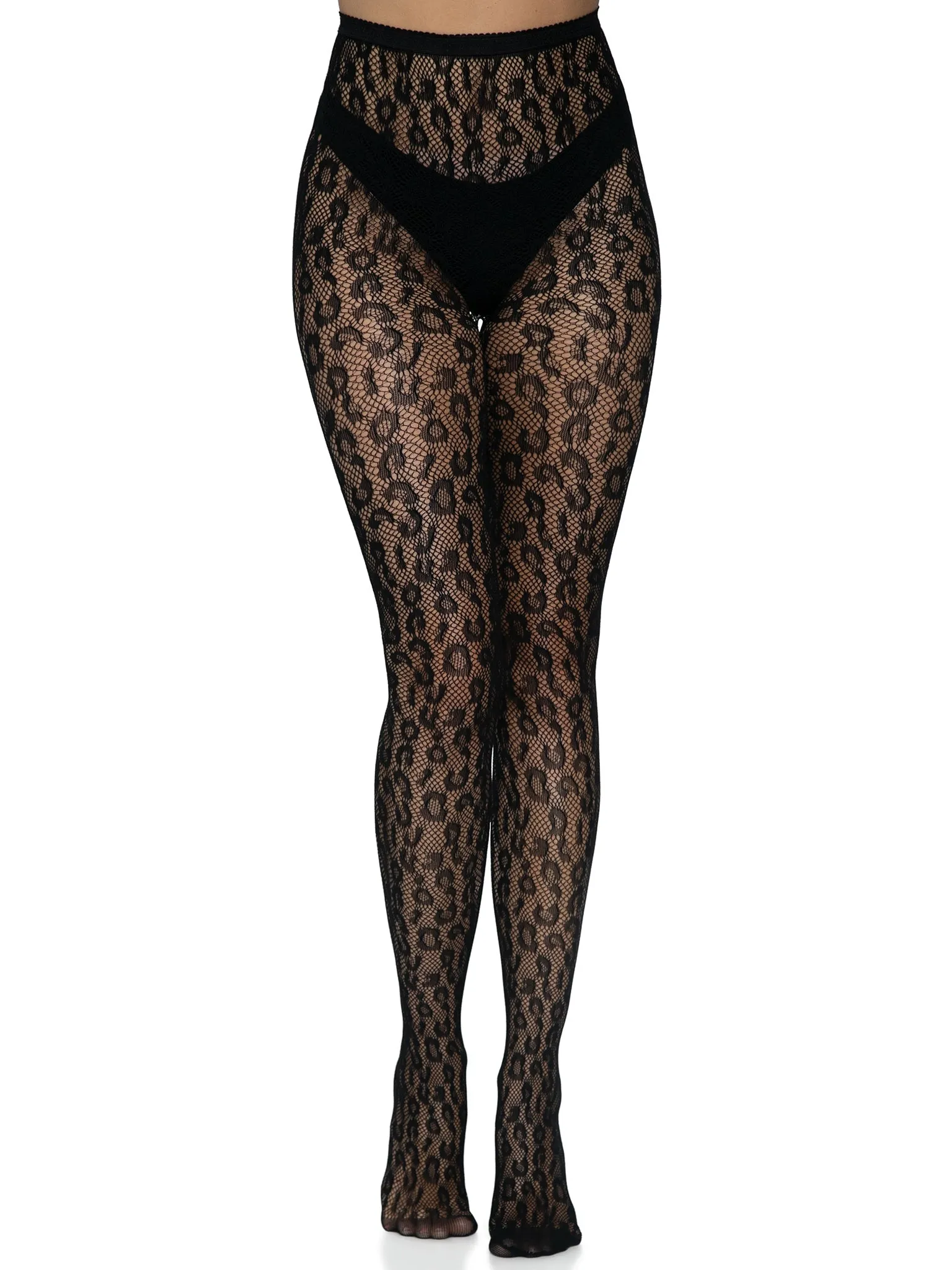 Leopard Net Tights sold by Modcloth product image thumbnail 2