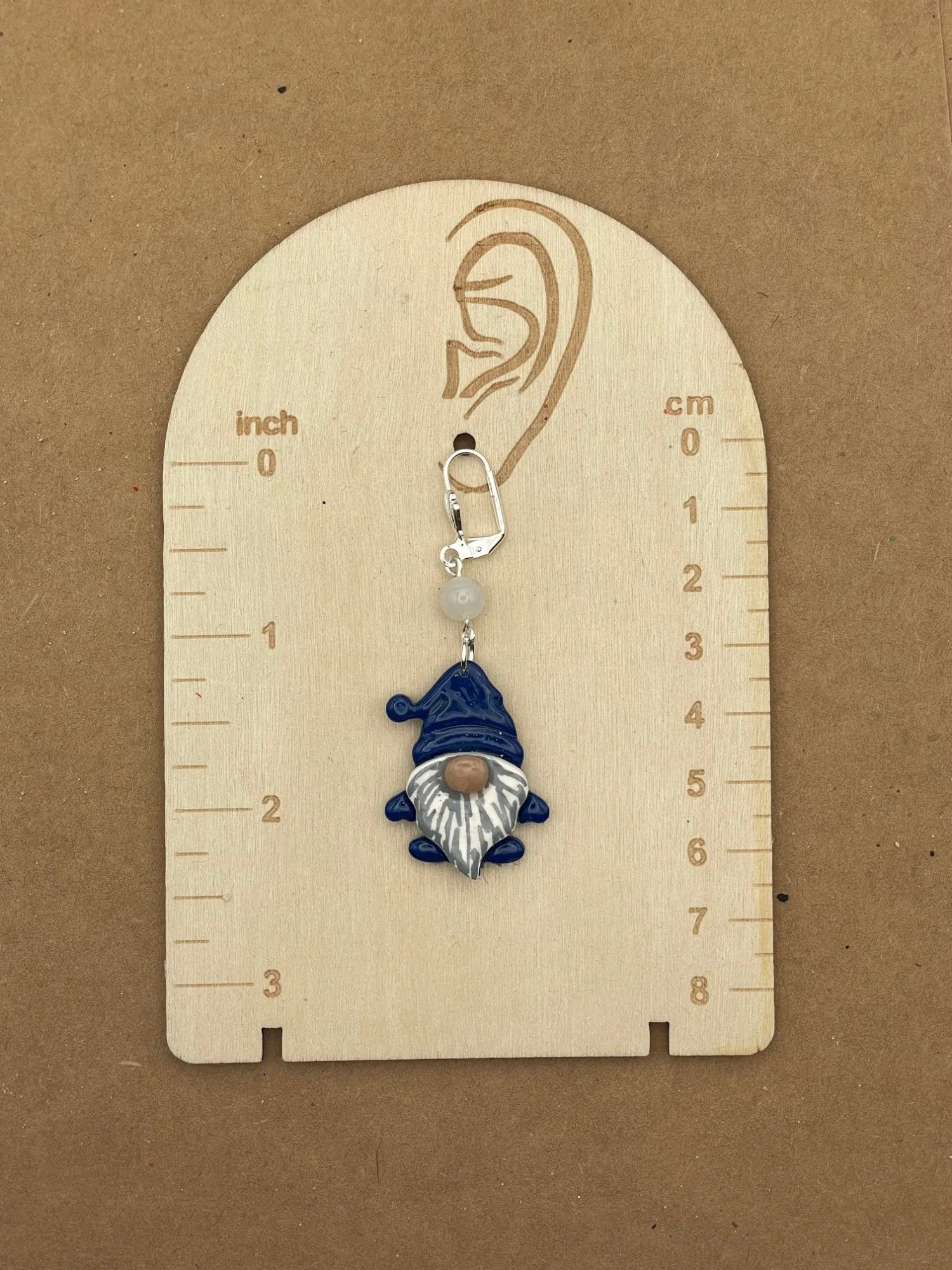 Cutie Blue Gnome Earrings sold by Modcloth product image thumbnail 2