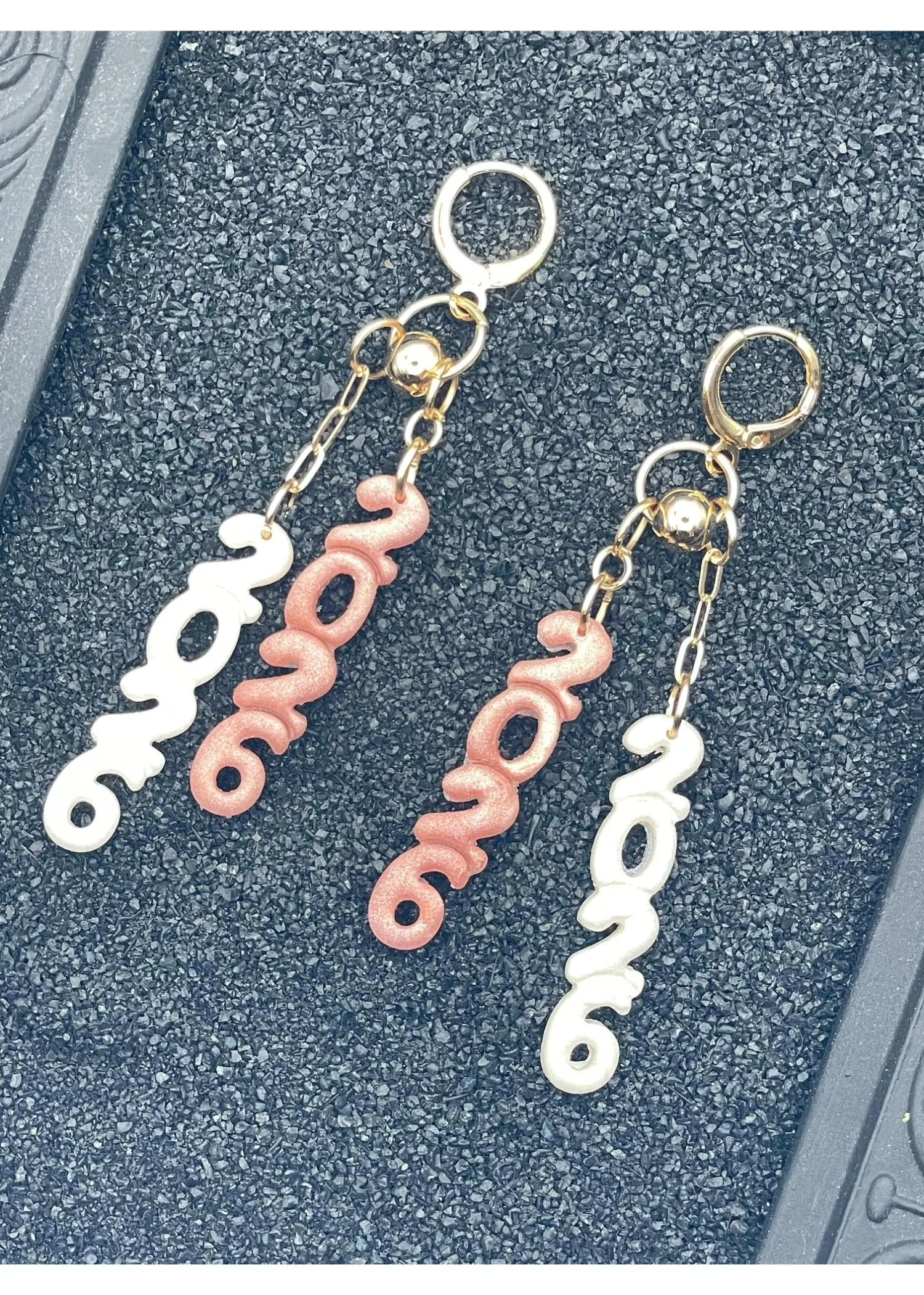 Jump Into 2026 Sparkly Rose Gold Earrings sold by Modcloth product image thumbnail 3