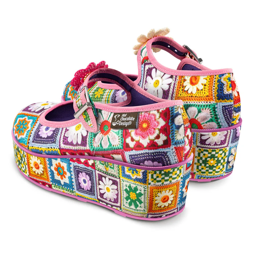 Chocolaticas® Crochet Women's Mary Jane Platform sold by Modcloth product image thumbnail 4