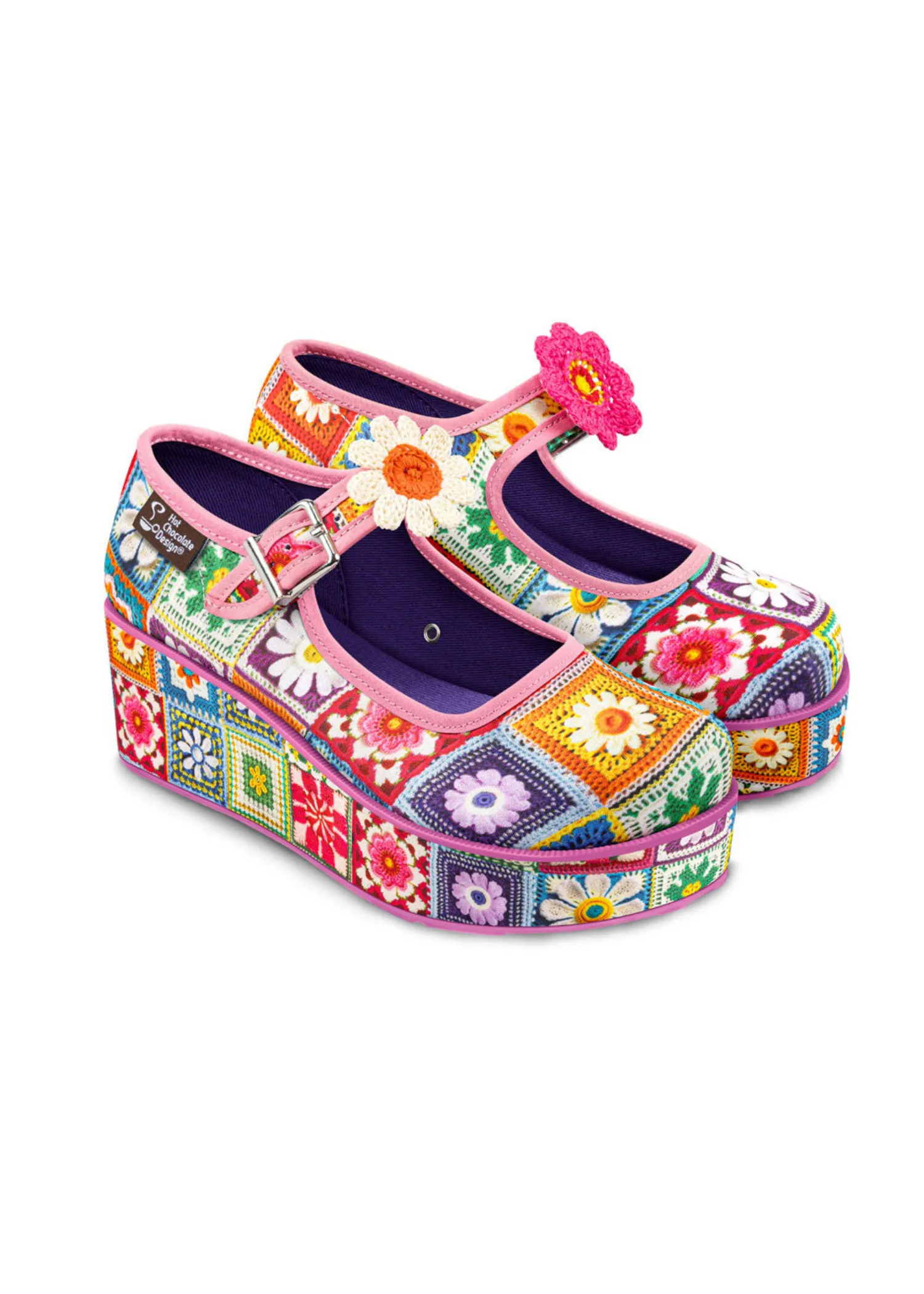 Chocolaticas® Crochet Women's Mary Jane Platform sold by Modcloth