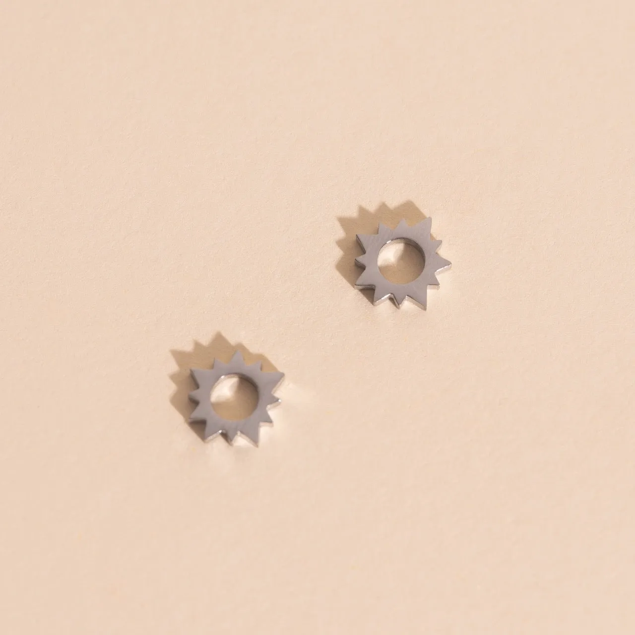 Sunburst Huggie Hoop Charms sold by Modcloth product image thumbnail 5