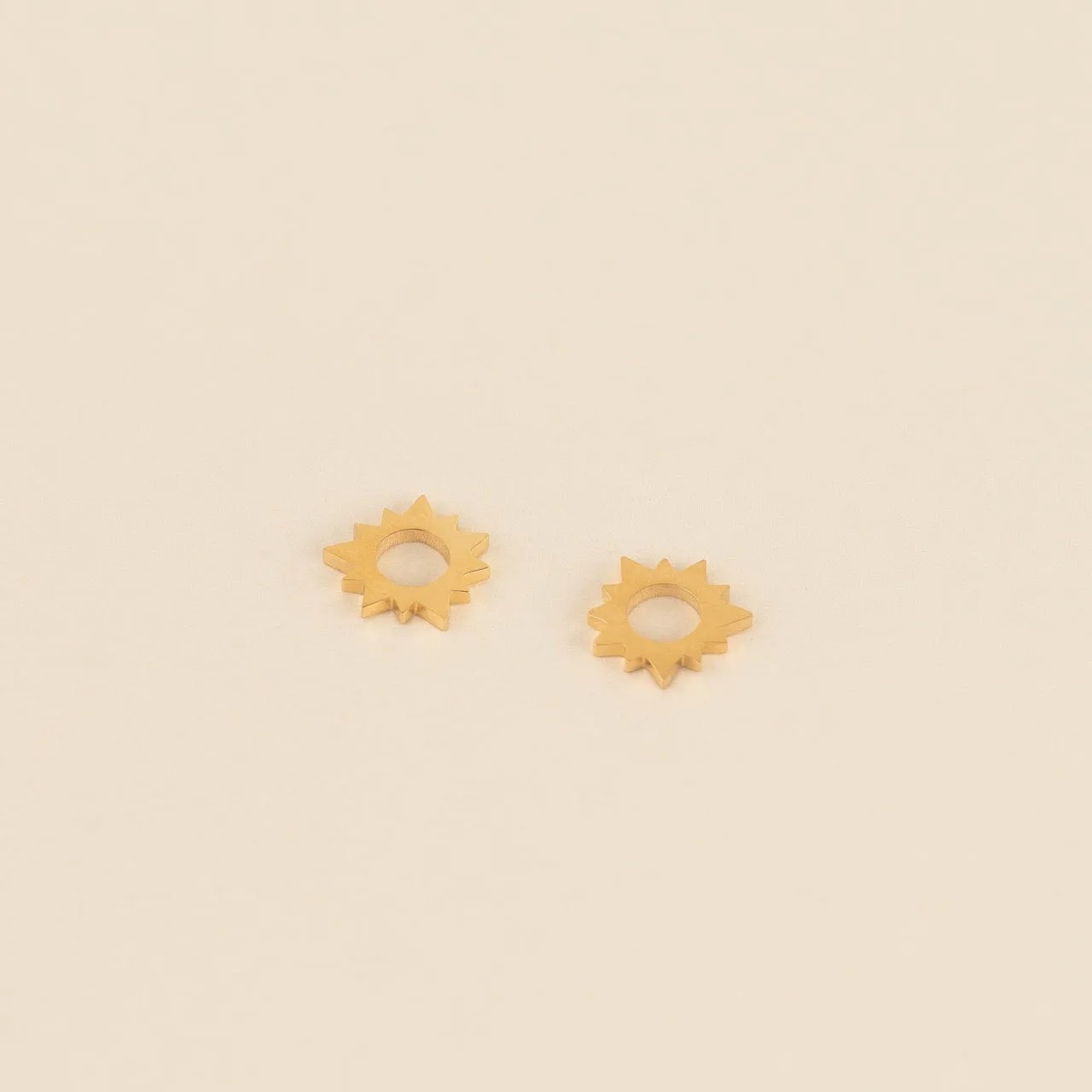 Sunburst Huggie Hoop Charms sold by Modcloth product image thumbnail 3