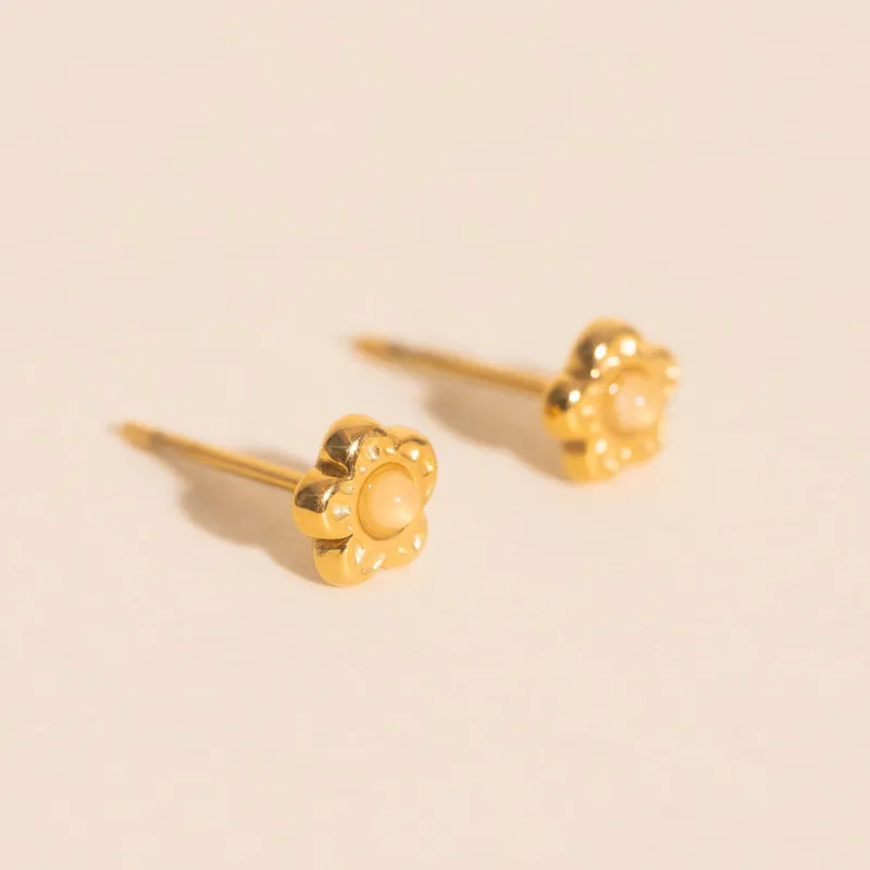 Autumn Bloom Mini Stud Earrings sold by Modcloth