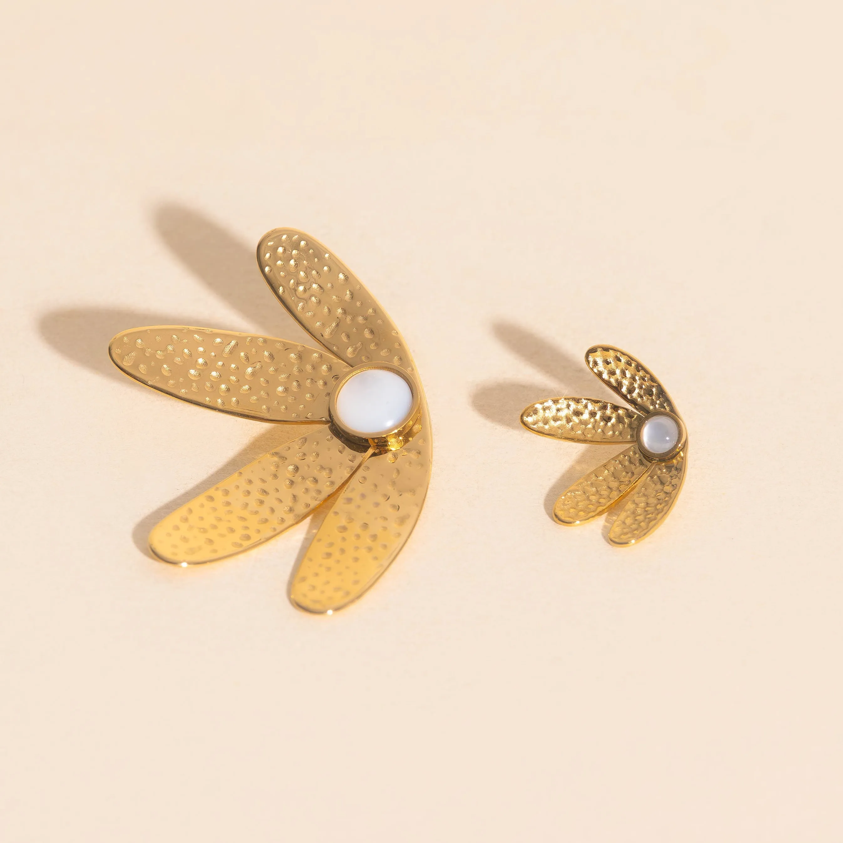 Mini Half Bloomed Stud Earrings sold by Modcloth product image thumbnail 5