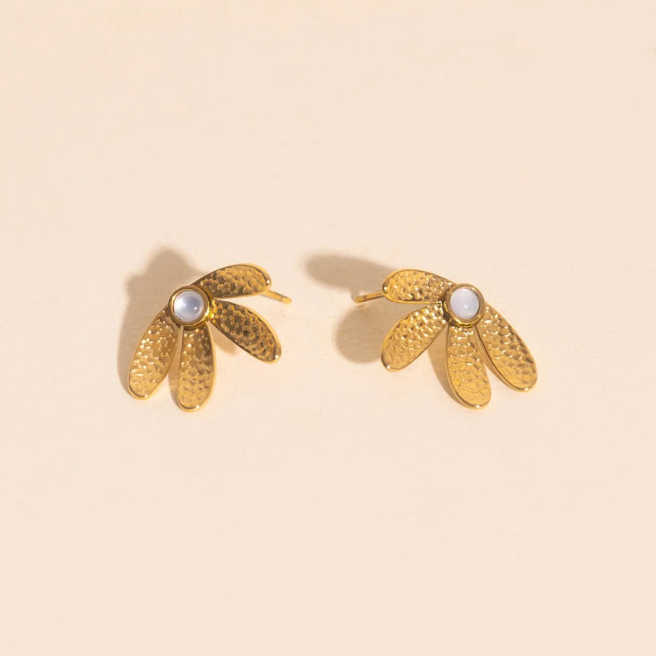 Mini Half Bloomed Stud Earrings sold by Modcloth product image thumbnail 2