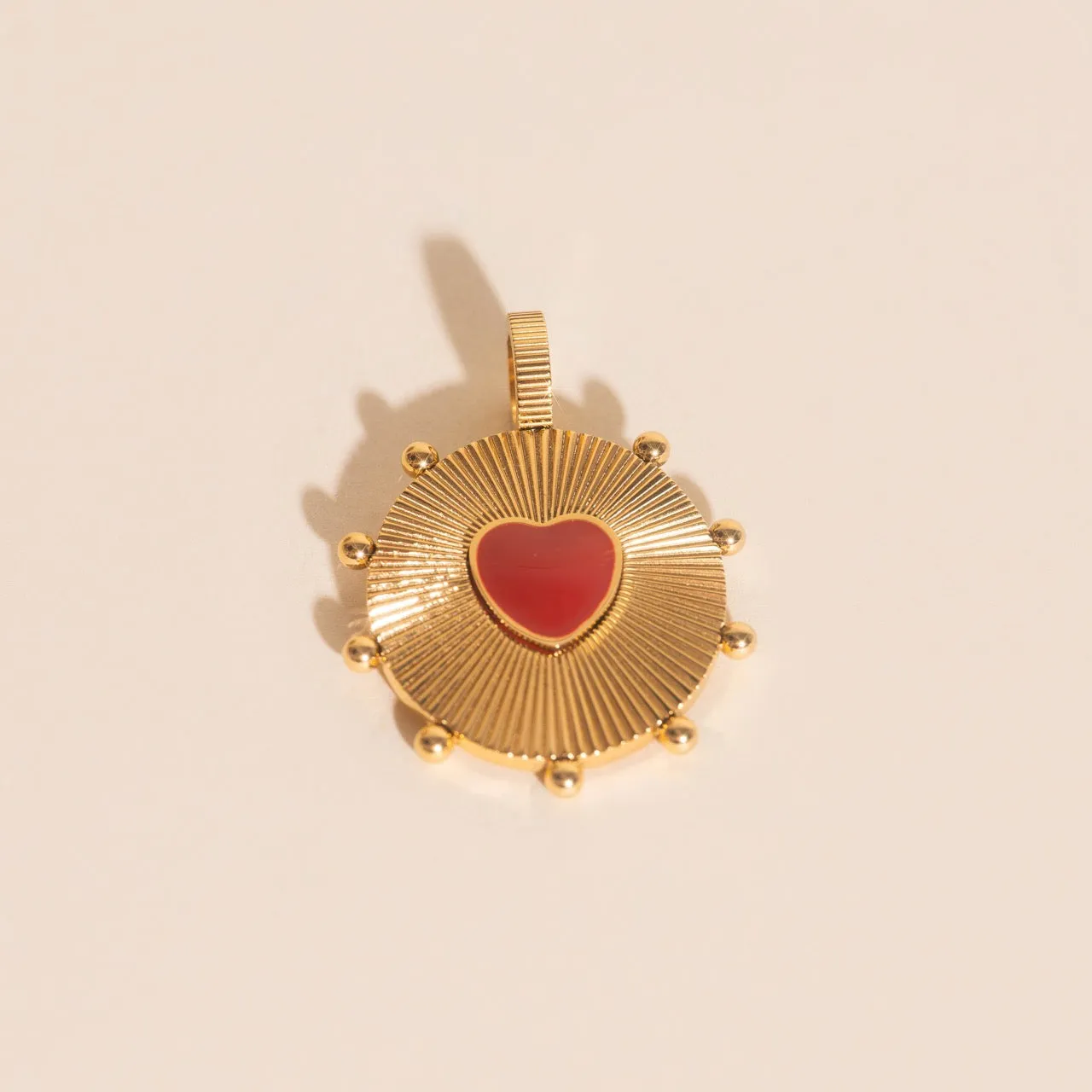 Heart Pendant Necklace Charm sold by Modcloth product image thumbnail 5