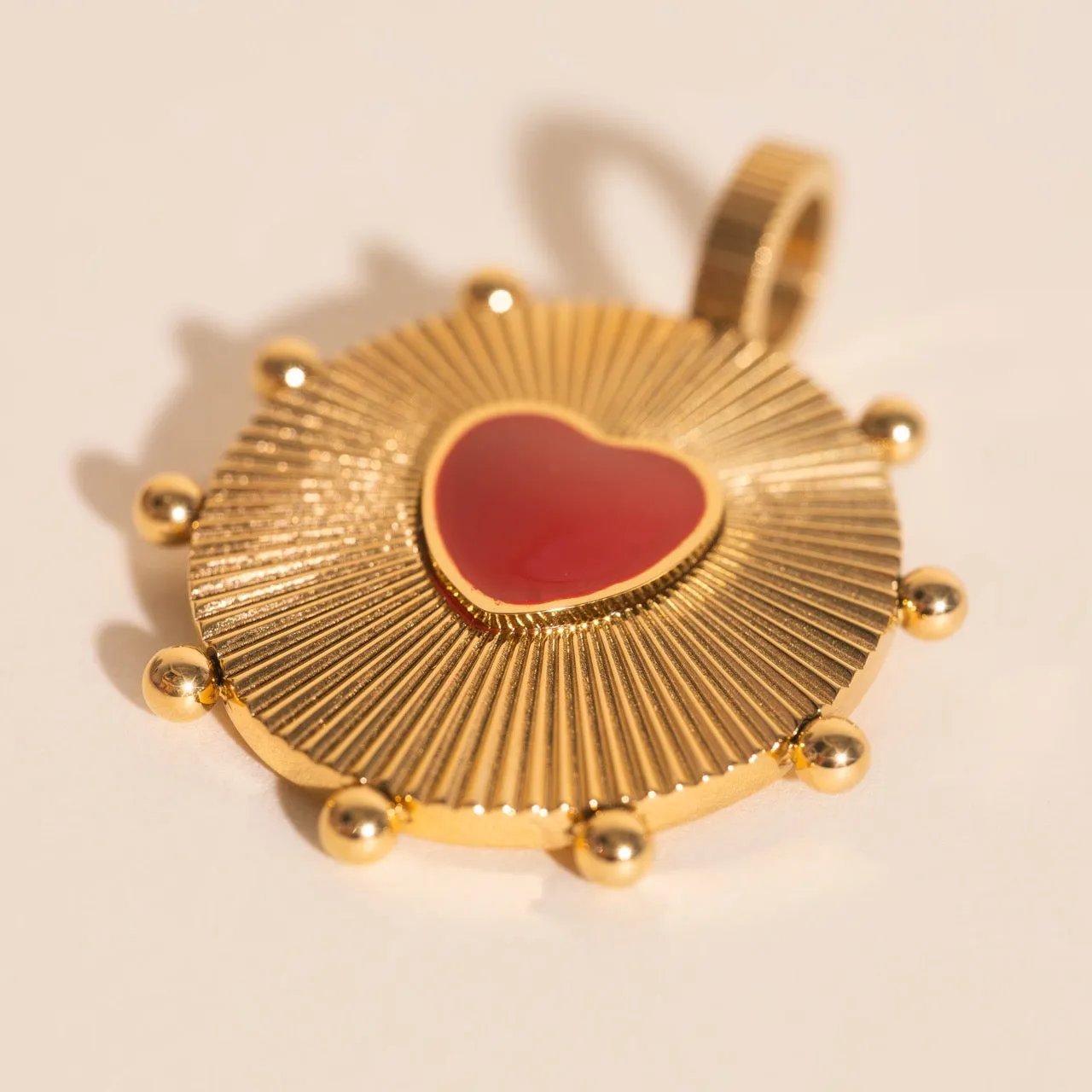 Heart Pendant Necklace Charm sold by Modcloth product image thumbnail 2
