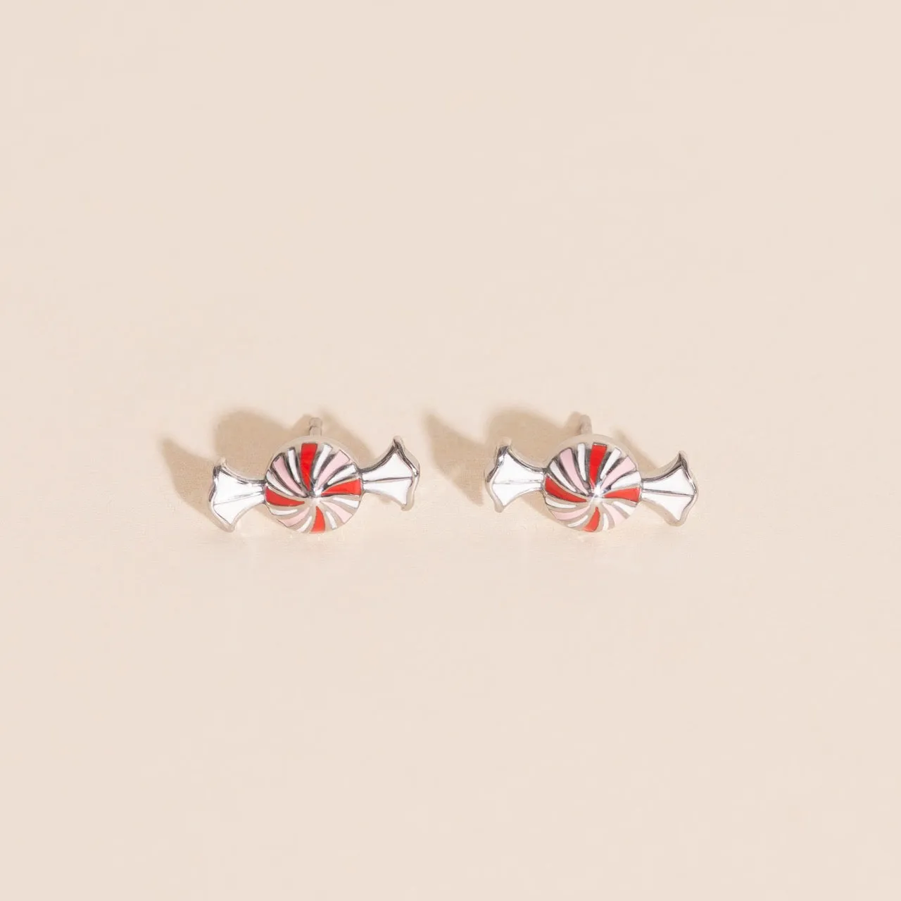 Peppermint Candy Stud Earrings sold by Modcloth product image thumbnail 5