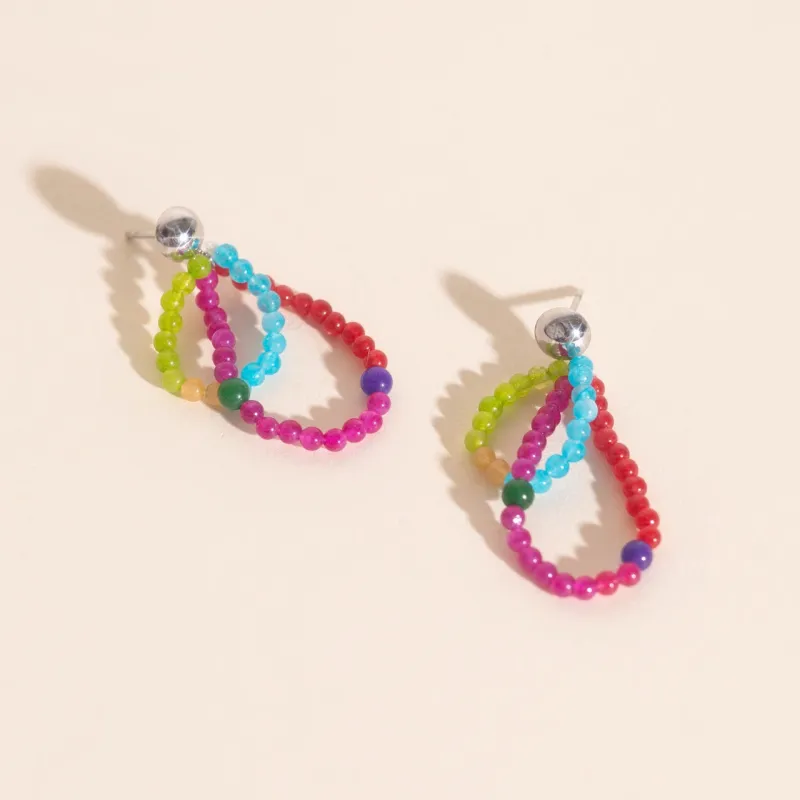 Tinsel Stud Earrings sold by Modcloth