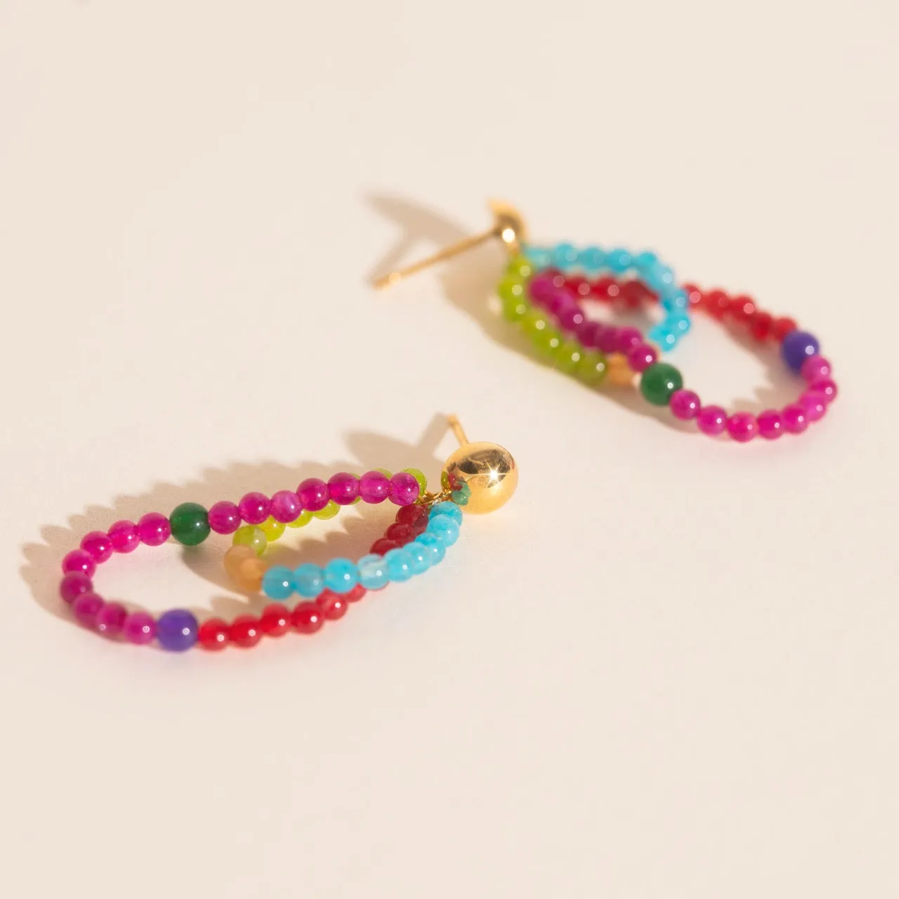Tinsel Stud Earrings sold by Modcloth product image thumbnail 3