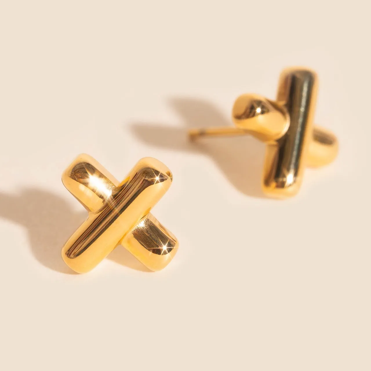 X Stud Earrings sold by Modcloth product image thumbnail 3