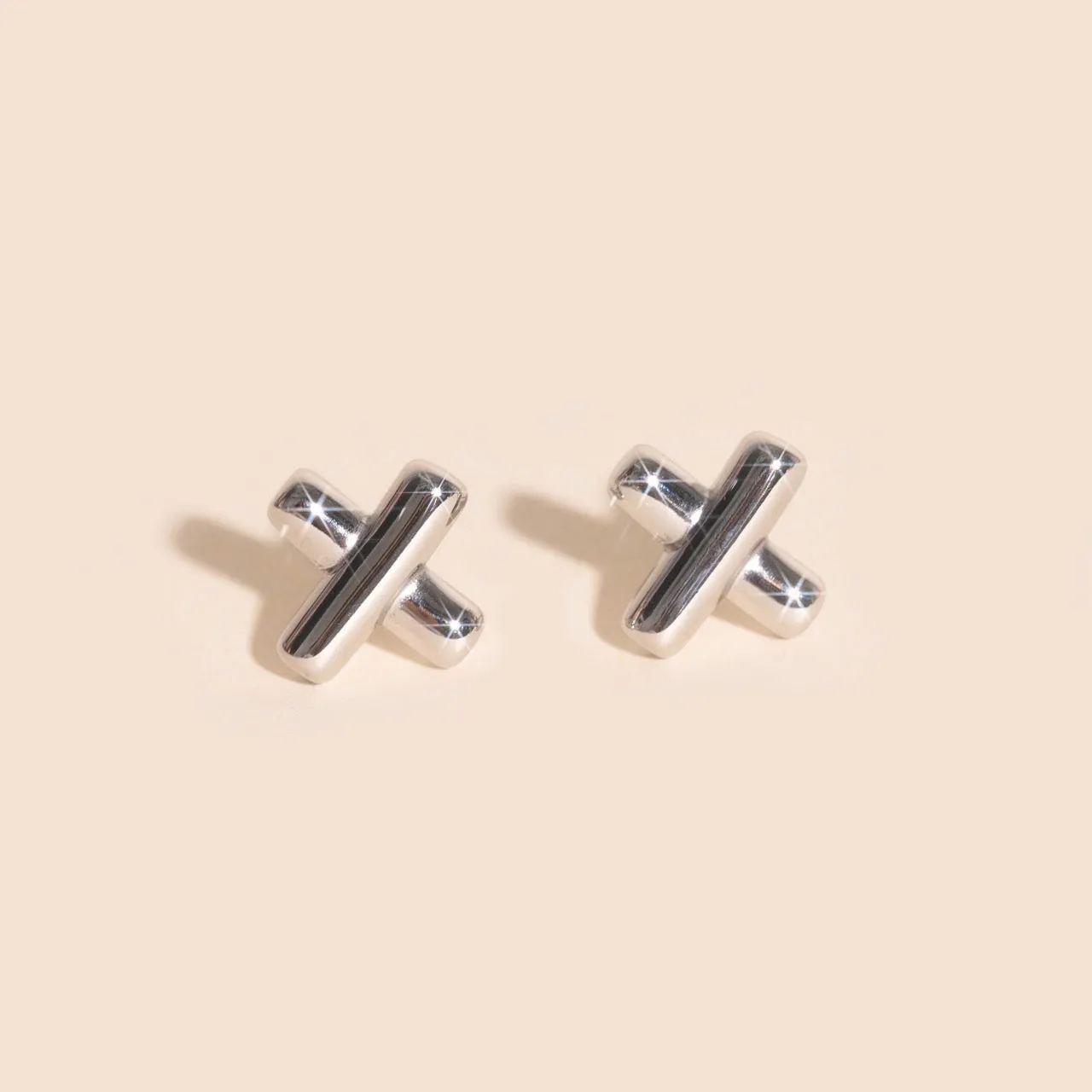 X Stud Earrings sold by Modcloth product image thumbnail 2