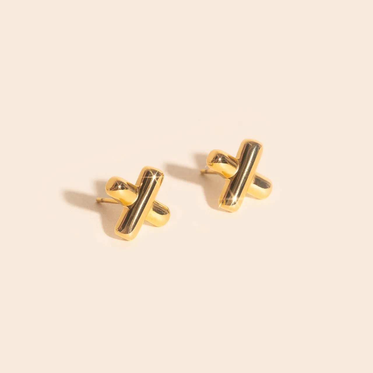 X Stud Earrings sold by Modcloth product image thumbnail 4