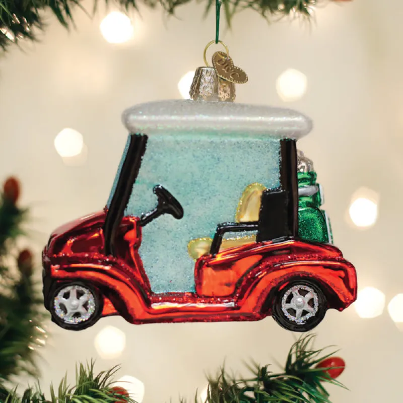 Golf Cart Ornament sold by Modcloth