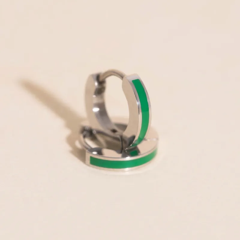 Color Tiny Huggie Hoop Earrings sold by Modcloth