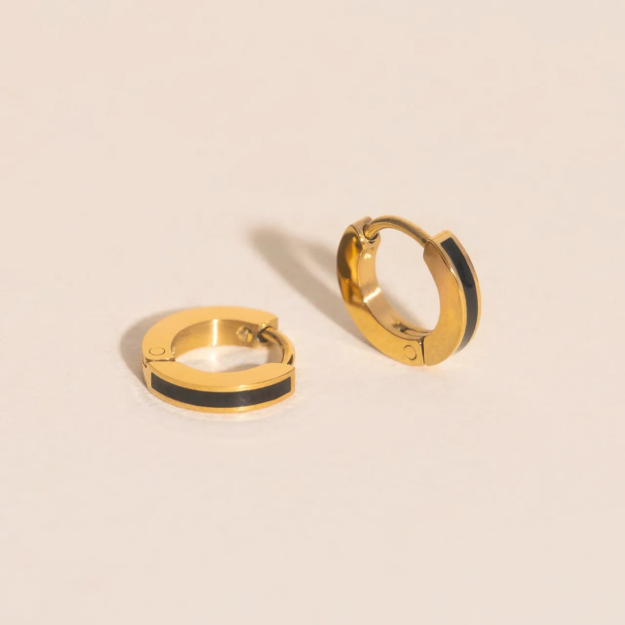Color Tiny Huggie Hoop Earrings sold by Modcloth product image thumbnail 4