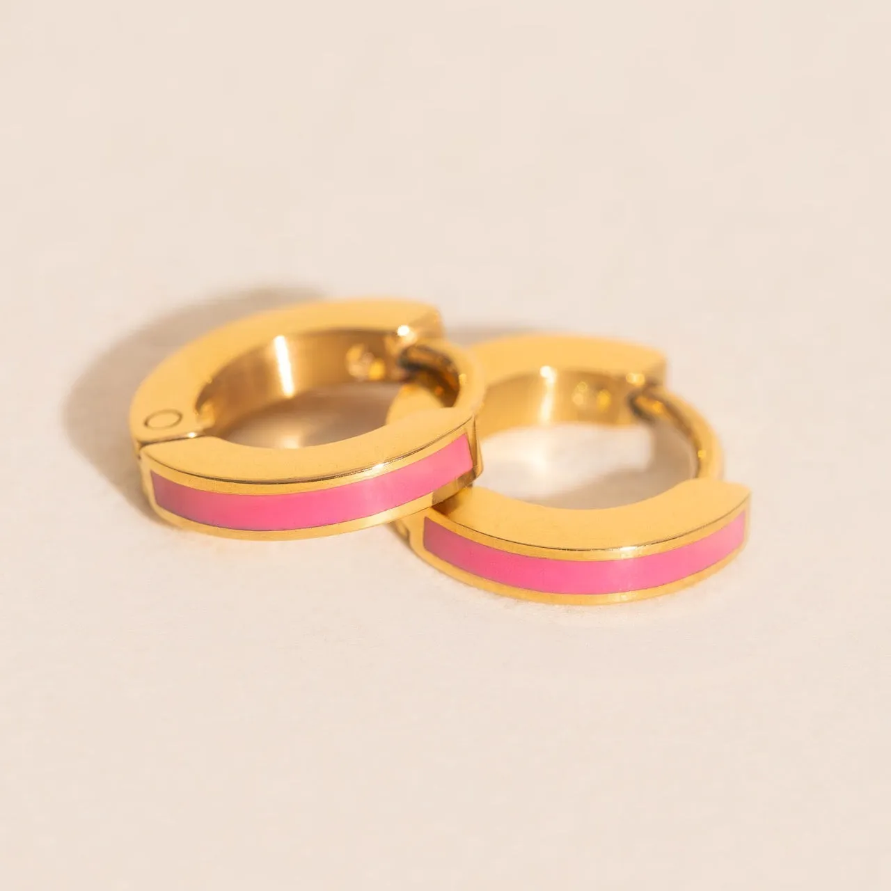 Color Tiny Huggie Hoop Earrings sold by Modcloth product image thumbnail 2