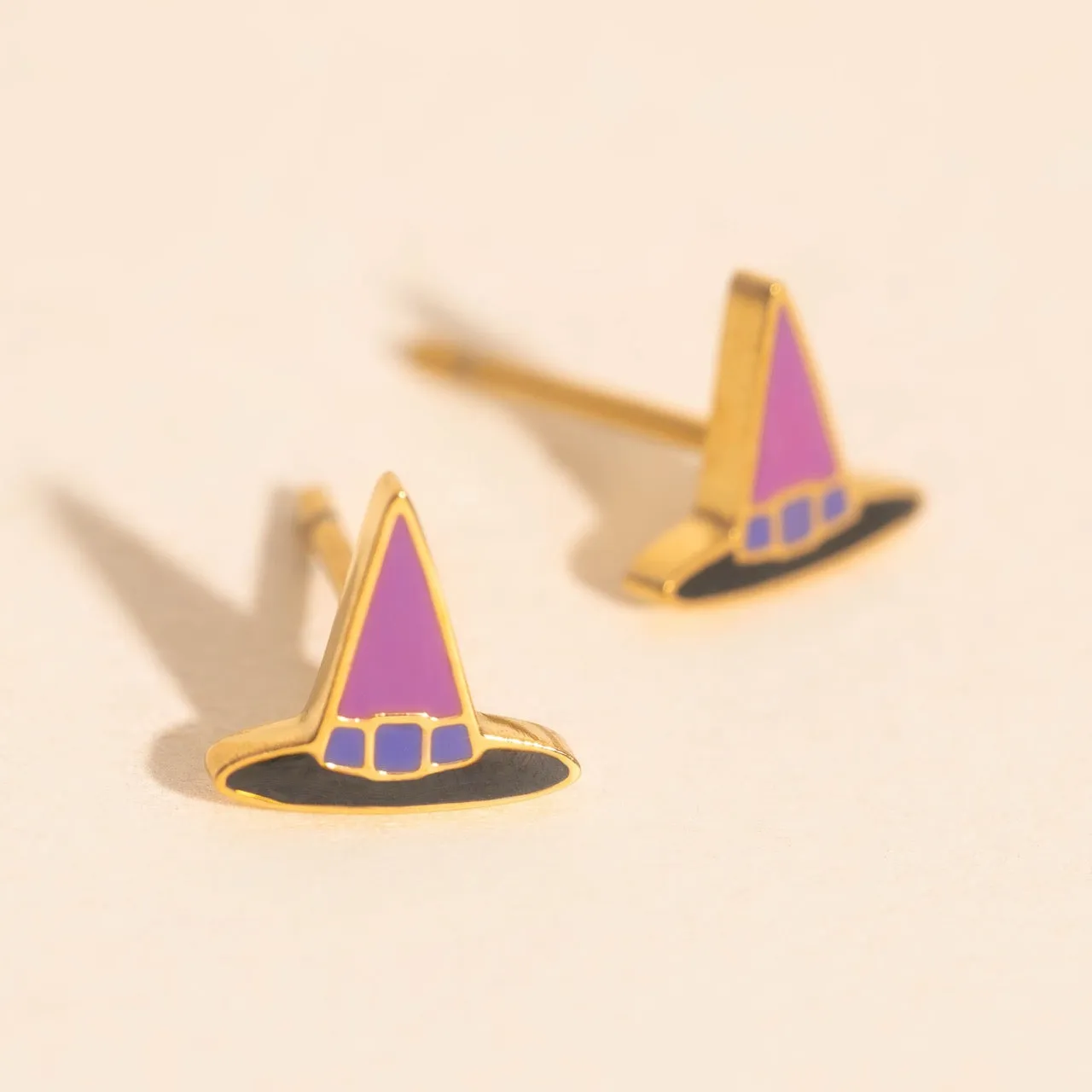 Witch Hat Stud Earrings sold by Modcloth product image thumbnail 4