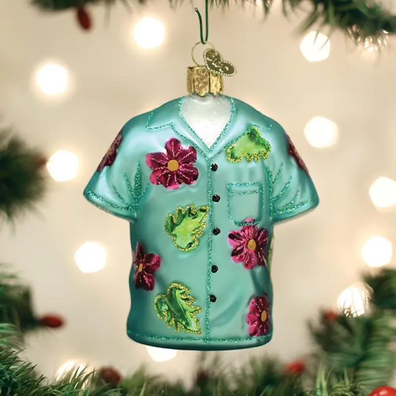 Hawaiian Shirt Ornament sold by Modcloth