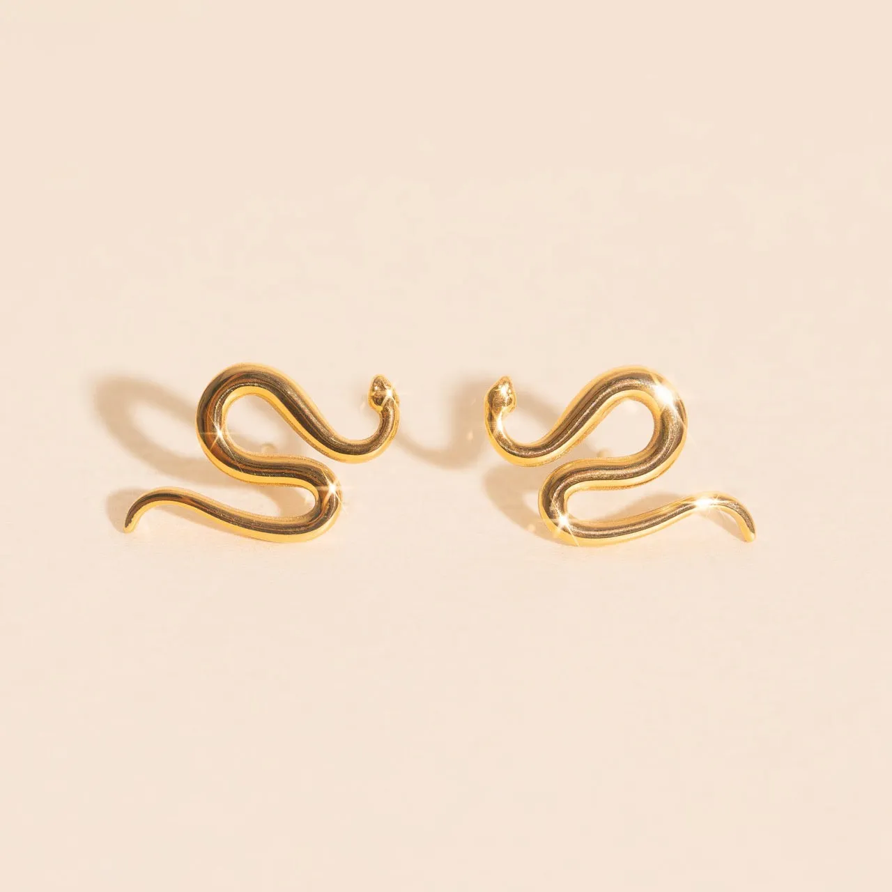 Snake Stud Earrings sold by Modcloth product image thumbnail 3