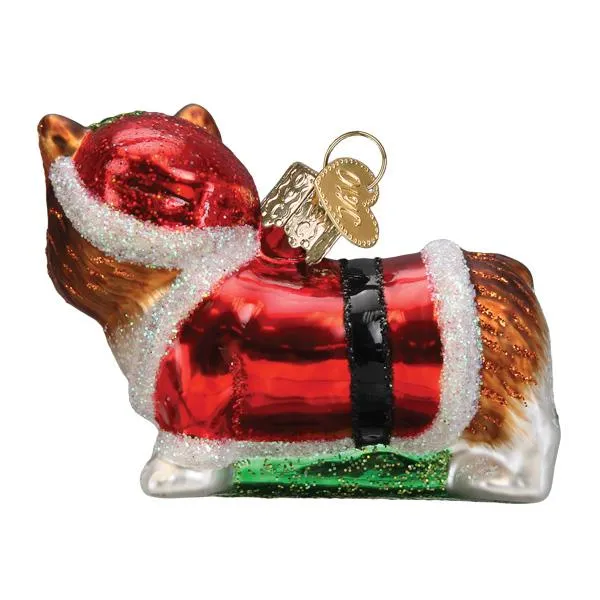 Holly Hat Corgi Puppy Ornament sold by Modcloth product image thumbnail 4