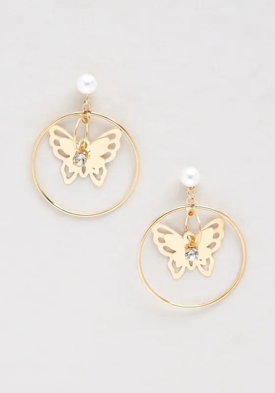 My Inner Circle Dangle Earrings sold by Modcloth