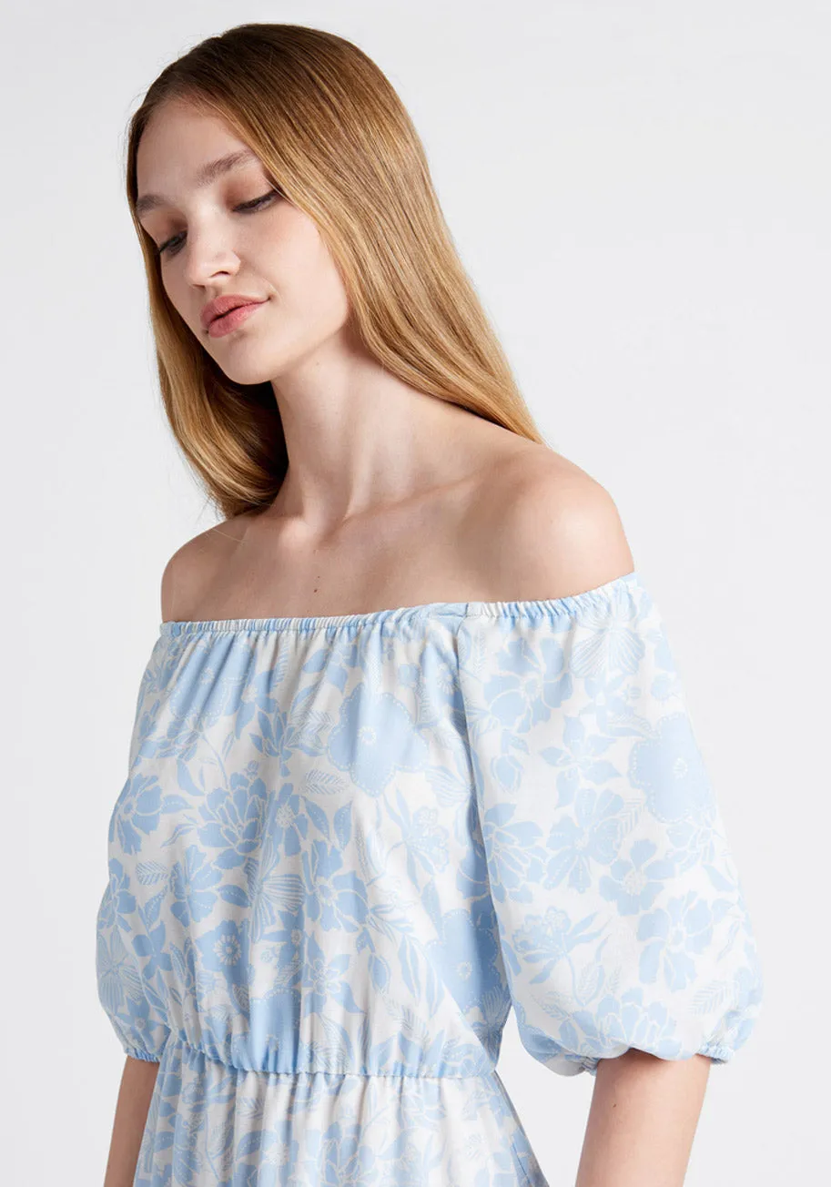 Bloom Wildly Tiered Midi Dress sold by Modcloth product image thumbnail 2