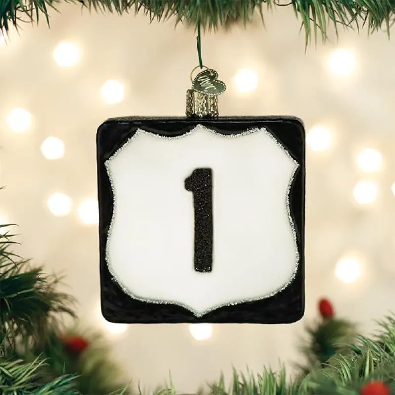 Route 1 Ornament made by Modcloth