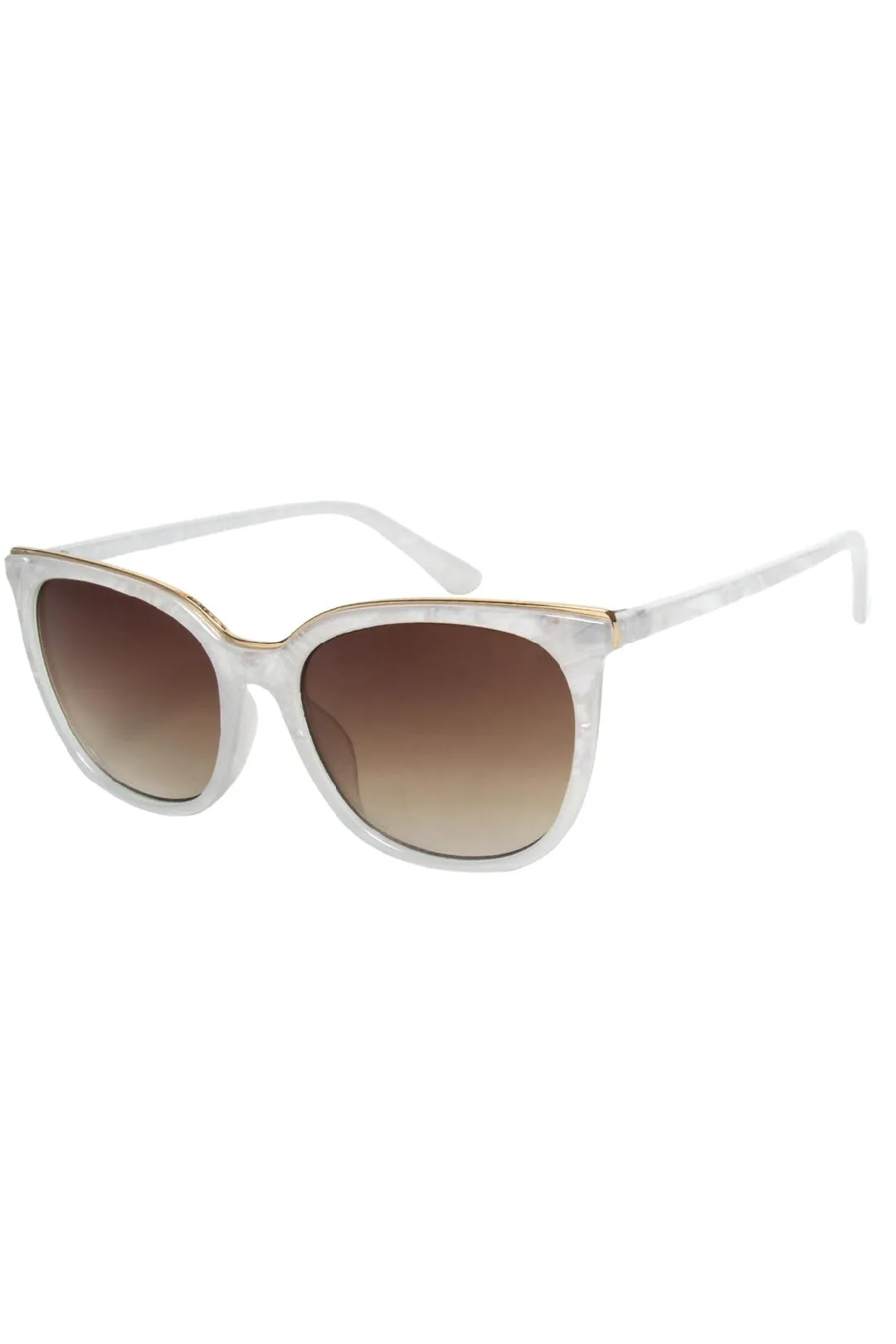 SASHA Sunglasses - White or Black sold by Modcloth product image thumbnail 3