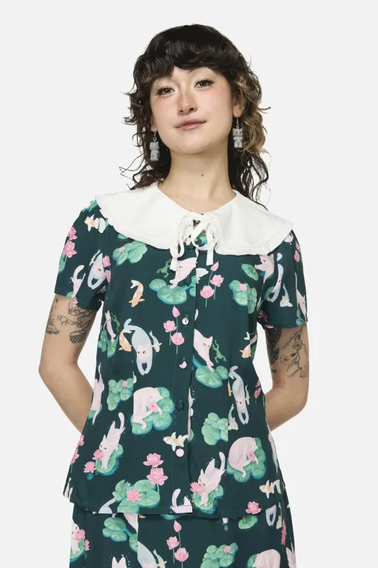 Lilycat Cottagecore Blouse sold by Modcloth