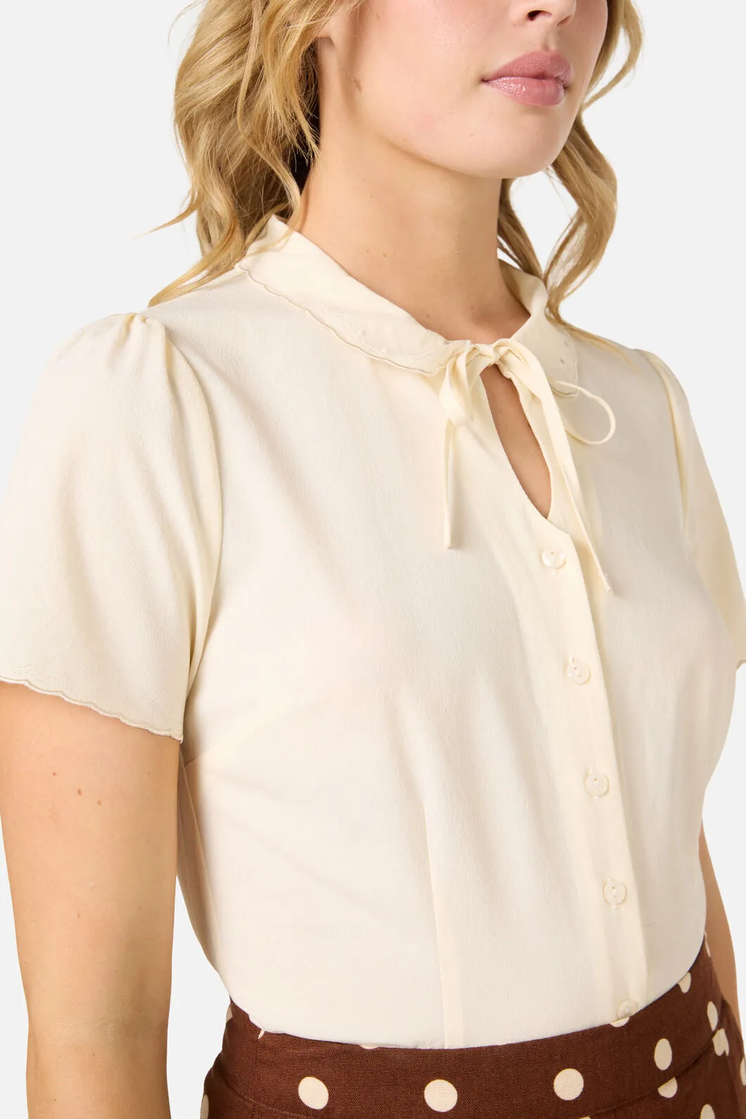 Josie Short Sleeve Blouse sold by Modcloth product image thumbnail 3