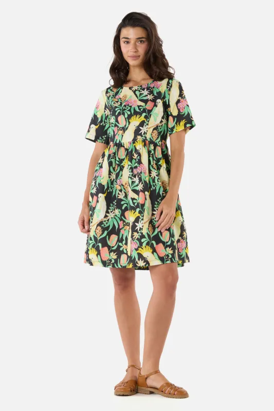 Cockatoo & Flora Smock Dress sold by Modcloth