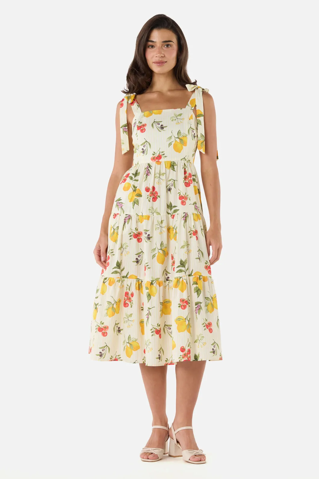 Carla Picnic Tiered Midi Dress sold by Modcloth product image thumbnail 3