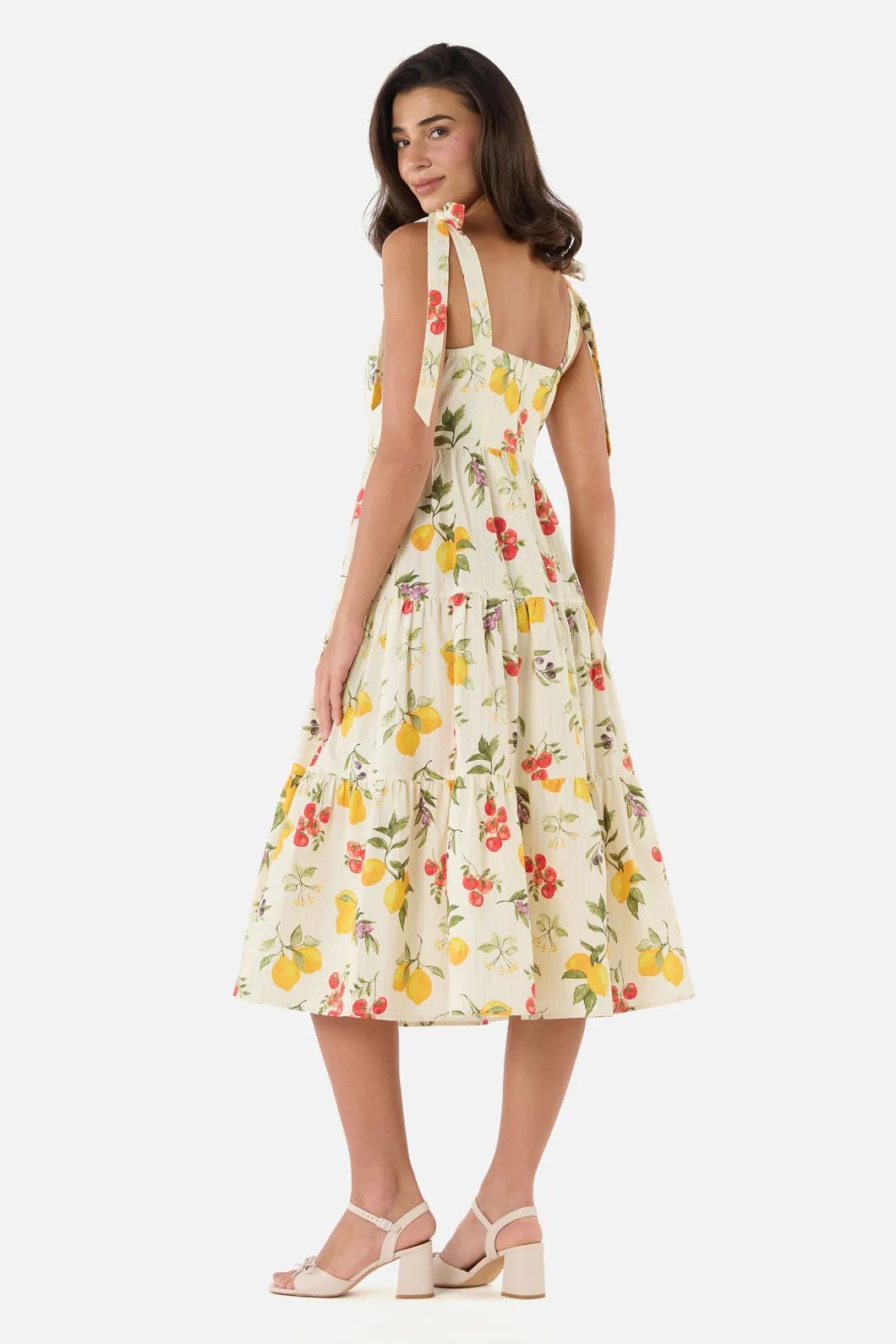 Carla Picnic Tiered Midi Dress sold by Modcloth product image thumbnail 5