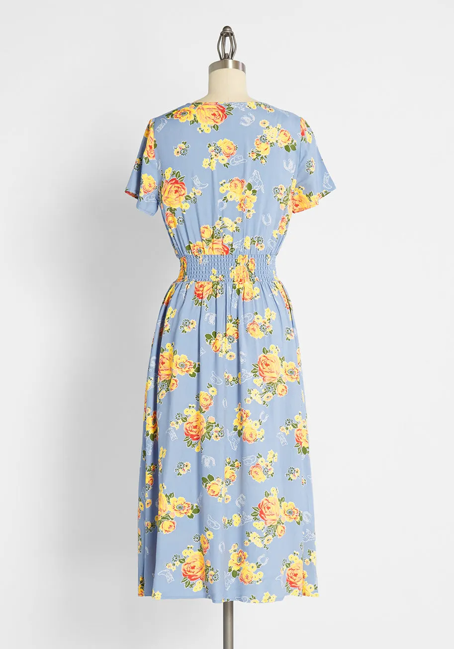 Inspired Anytime Midi Dress sold by Modcloth product image thumbnail 3