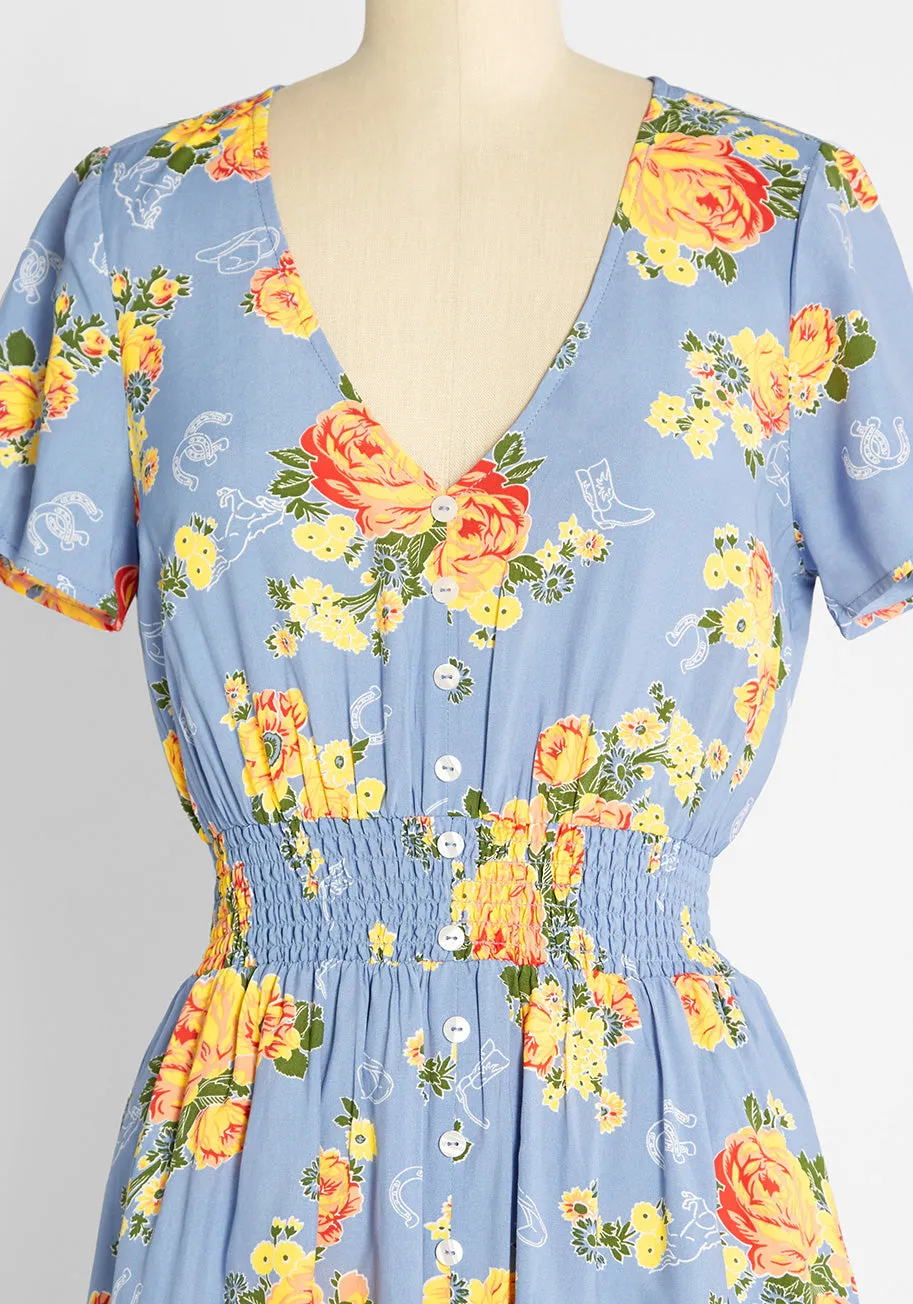 Inspired Anytime Midi Dress sold by Modcloth product image thumbnail 4
