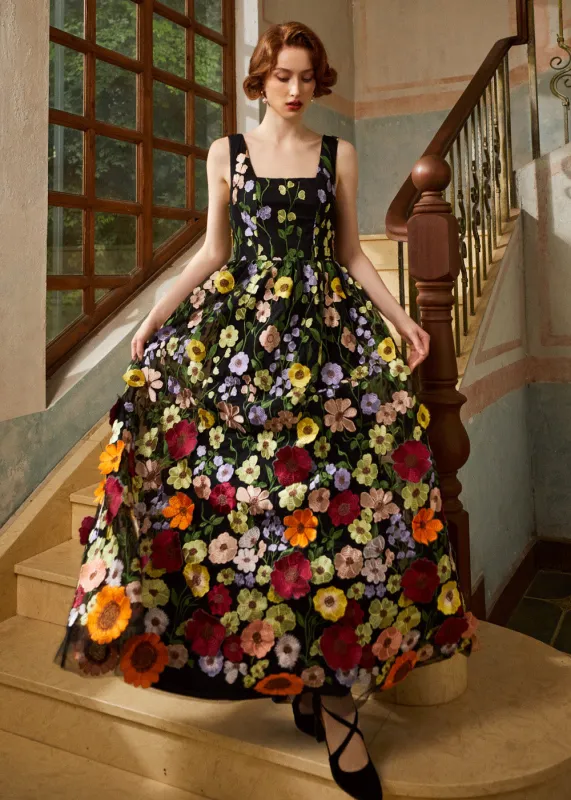 Drama in Bloom Maxi Dress made by Modcloth