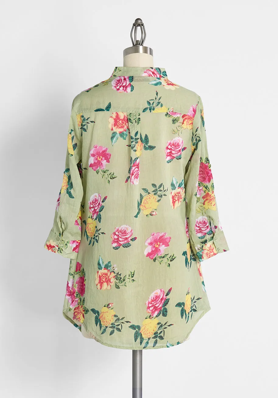 Back Road Ramble Cotton Tunic sold by Modcloth product image thumbnail 2
