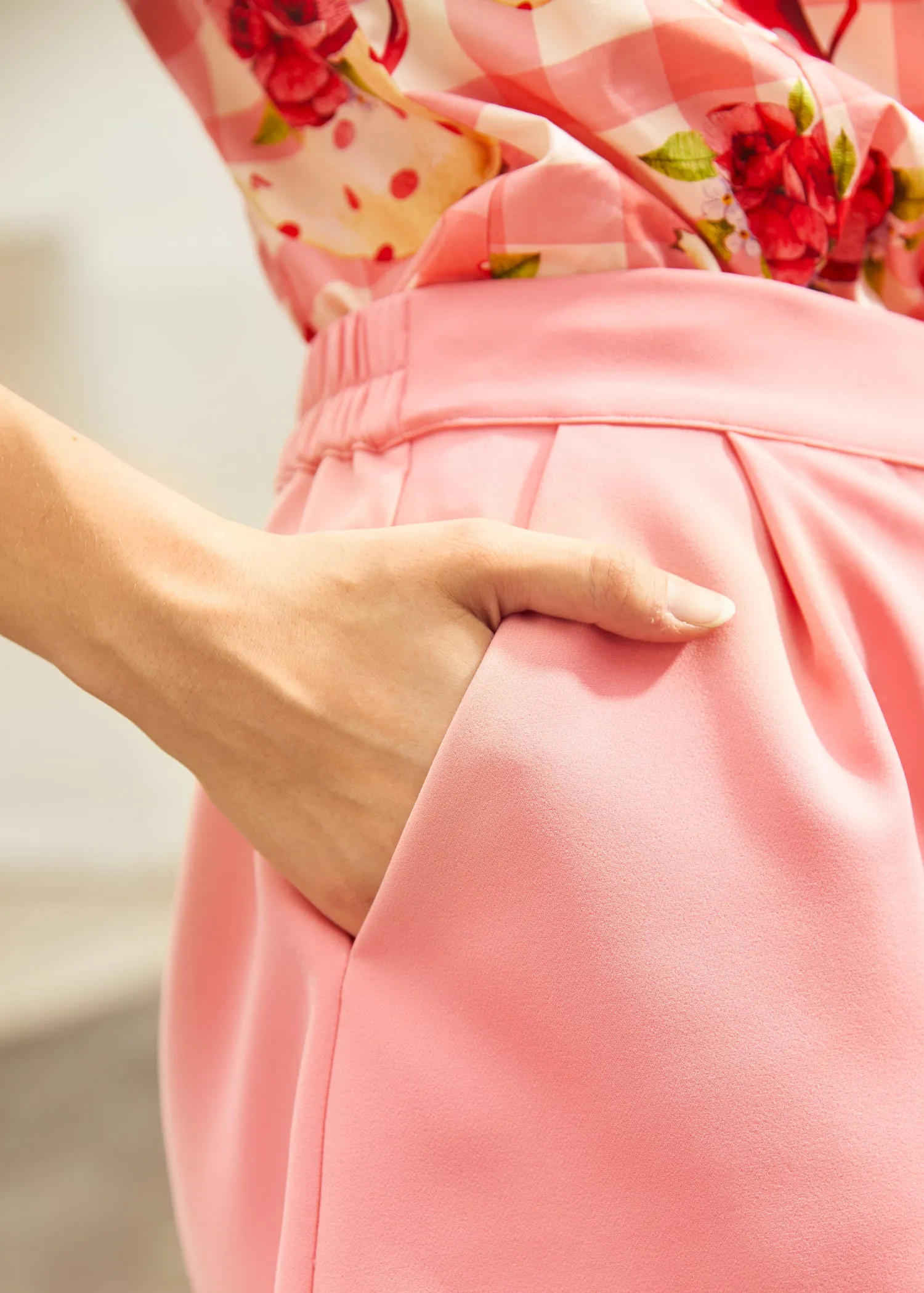 Blushing Bow Shorts sold by Modcloth product image thumbnail 2