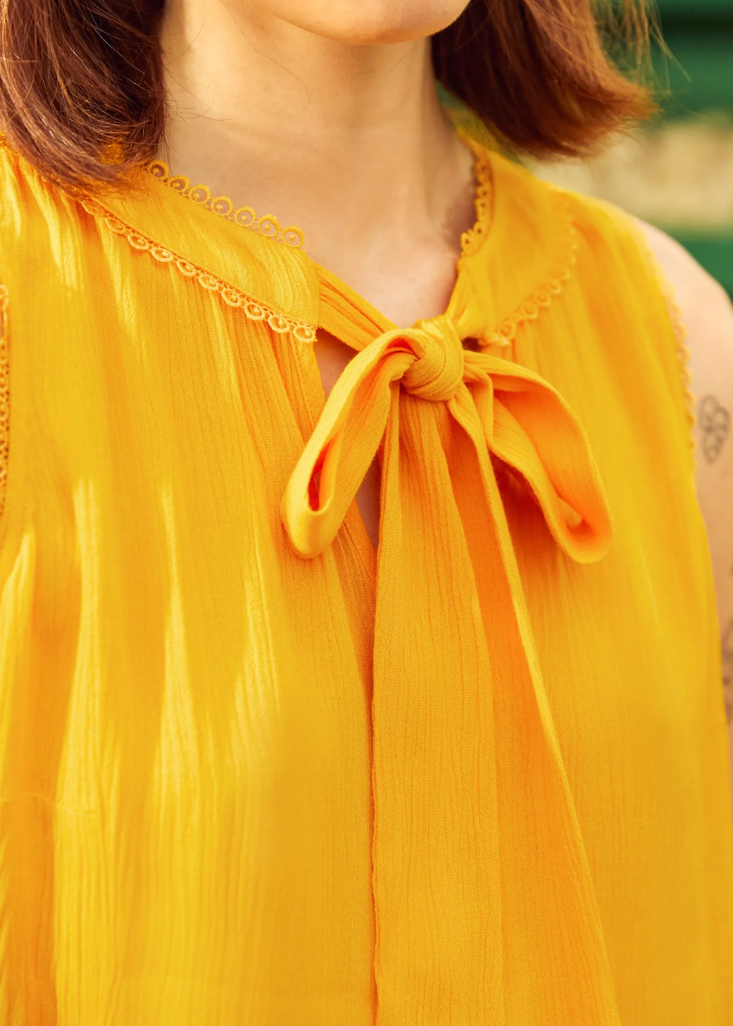 Picnic Perfect Tie-Neck Top sold by Modcloth product image thumbnail 2