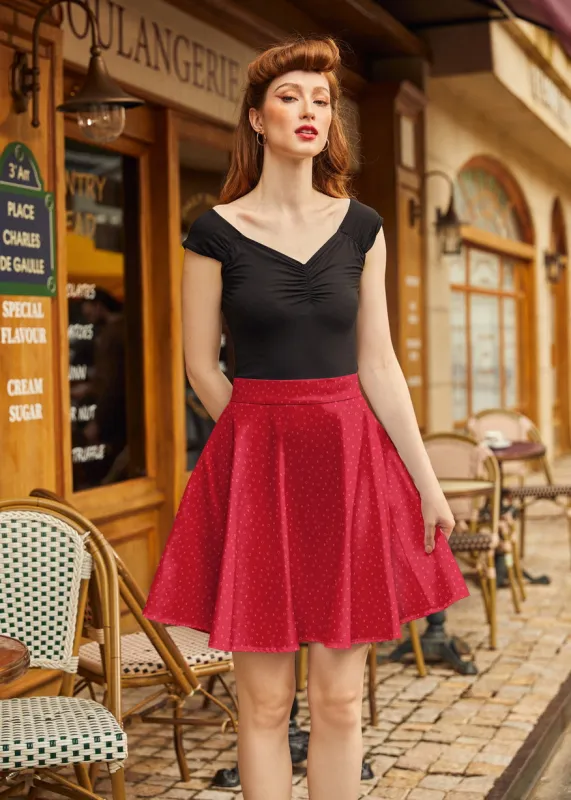 XOXO Skater Skirt sold by Modcloth