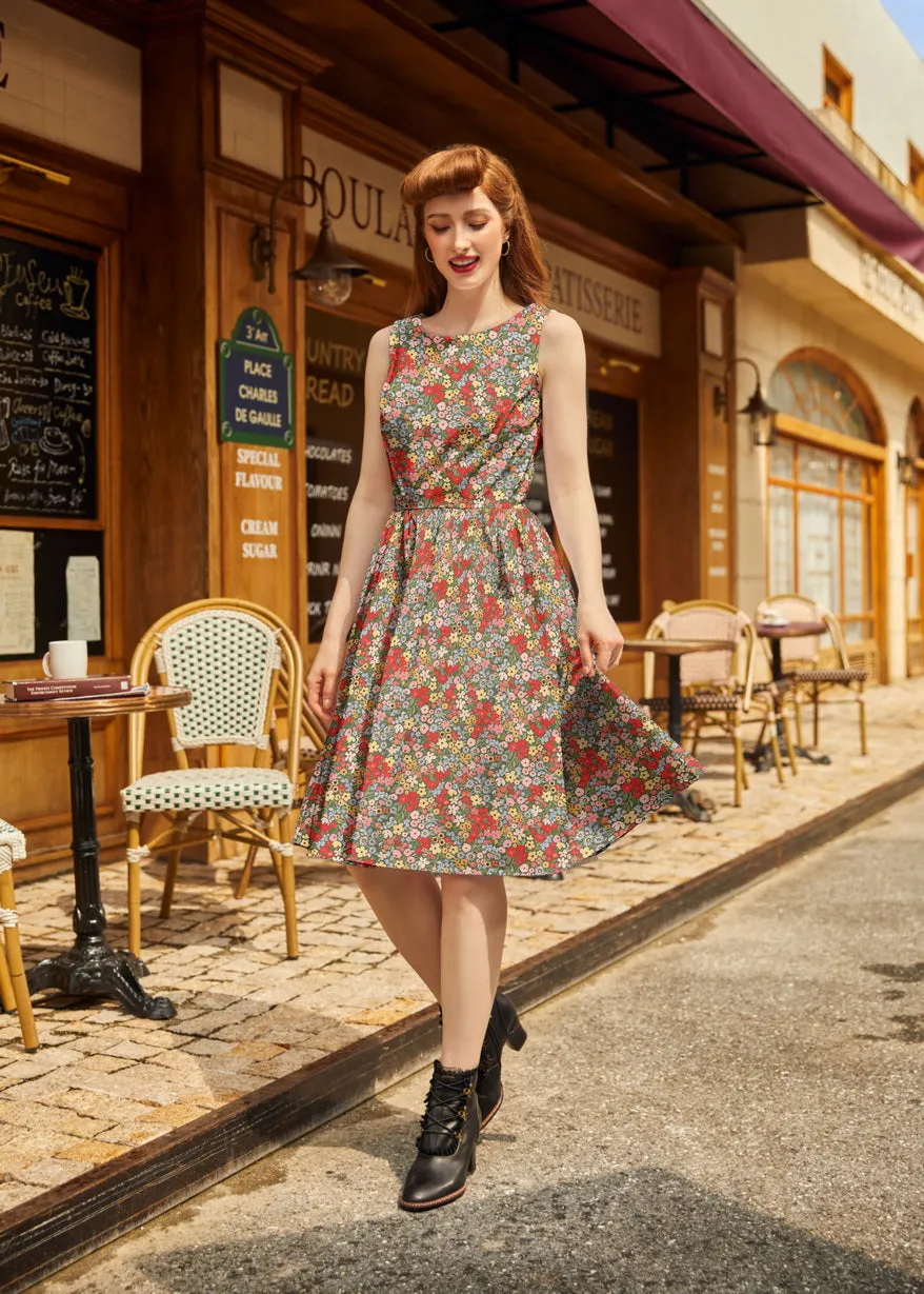 Colorful Floral Vintage Dress sold by Modcloth
