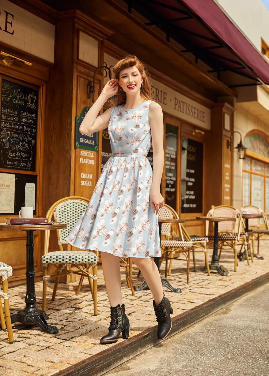 Hot Air Balloon Vintage Dress sold by Modcloth