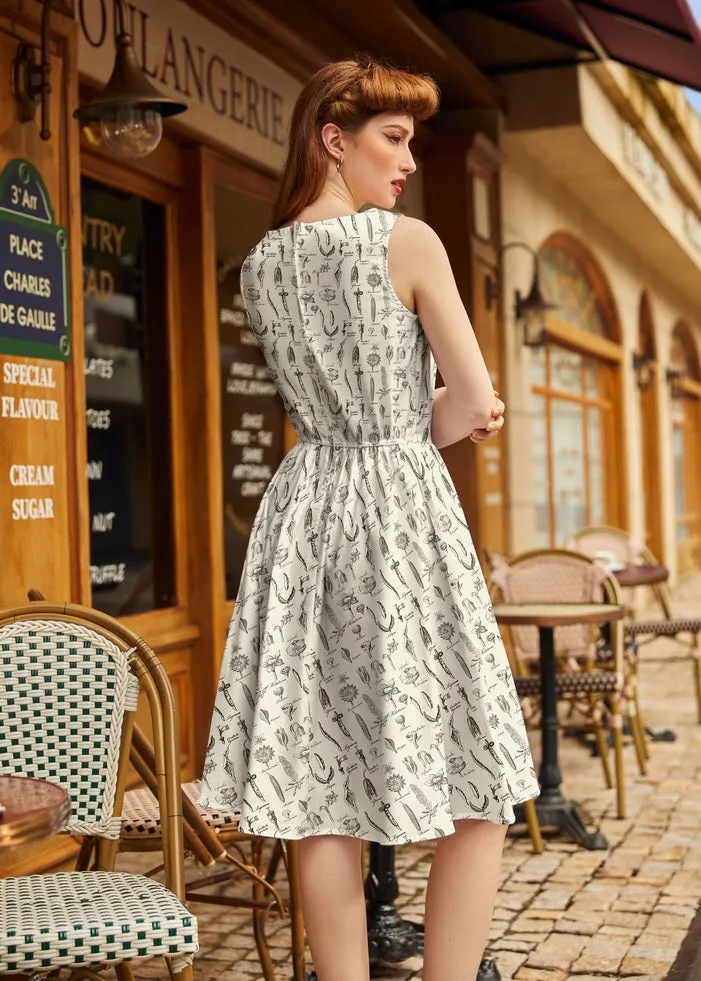 Flower Parts Vintage Dress sold by Modcloth product image thumbnail 3