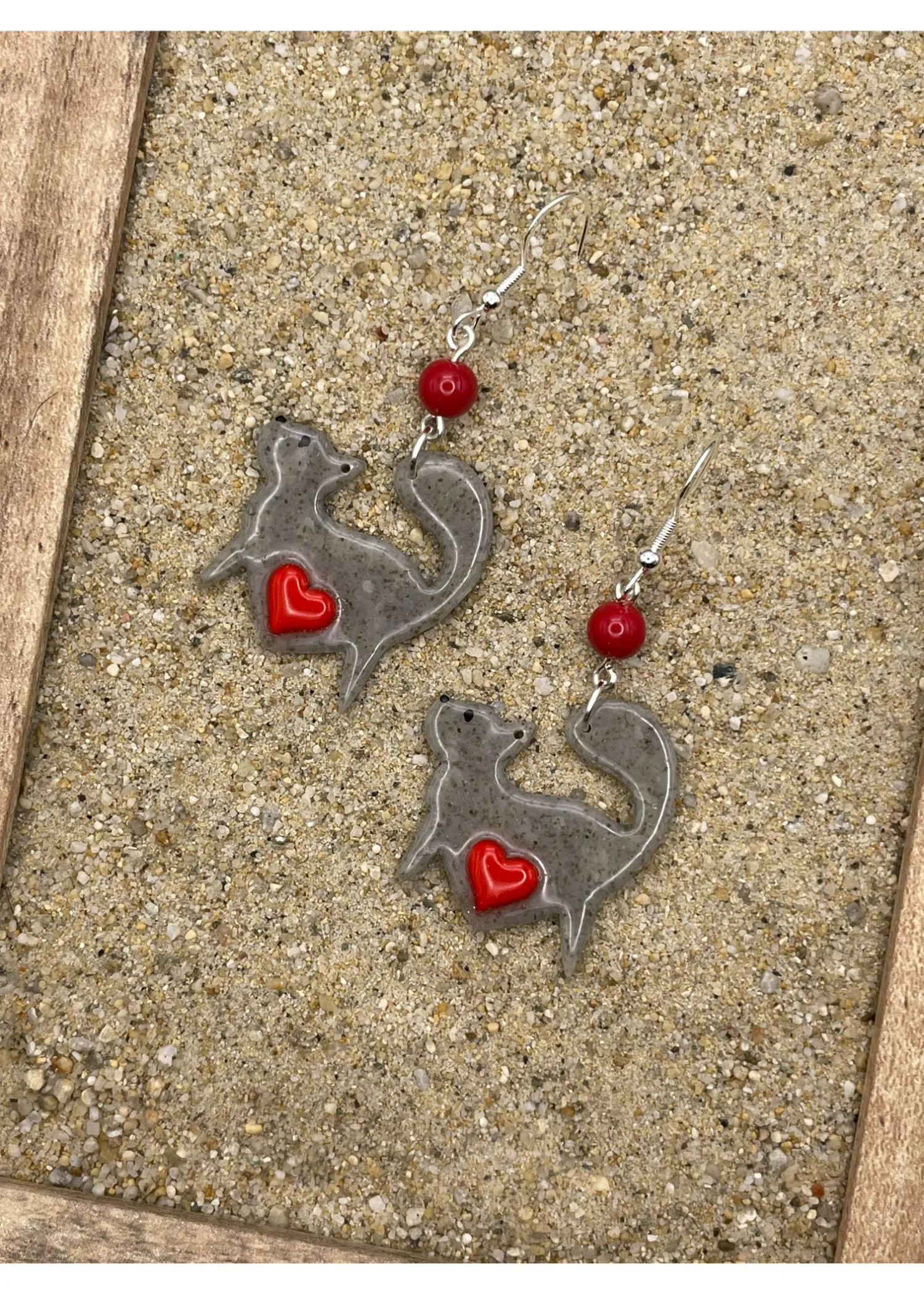 Grey Prancing Cat Lover Earrings sold by Modcloth product image thumbnail 3