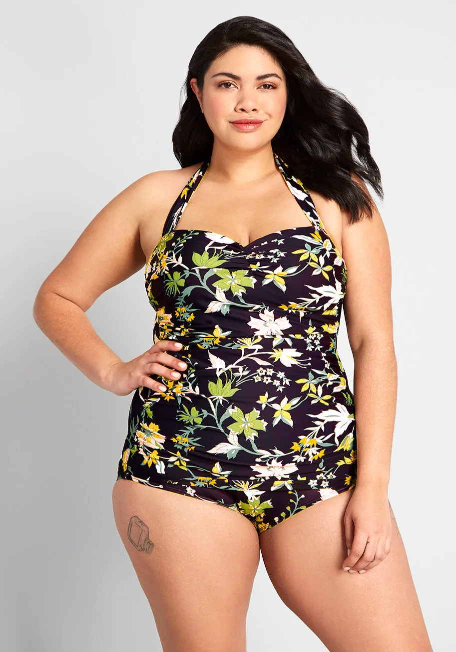 Bathing Beauty One-Piece Swimsuit sold by Modcloth
